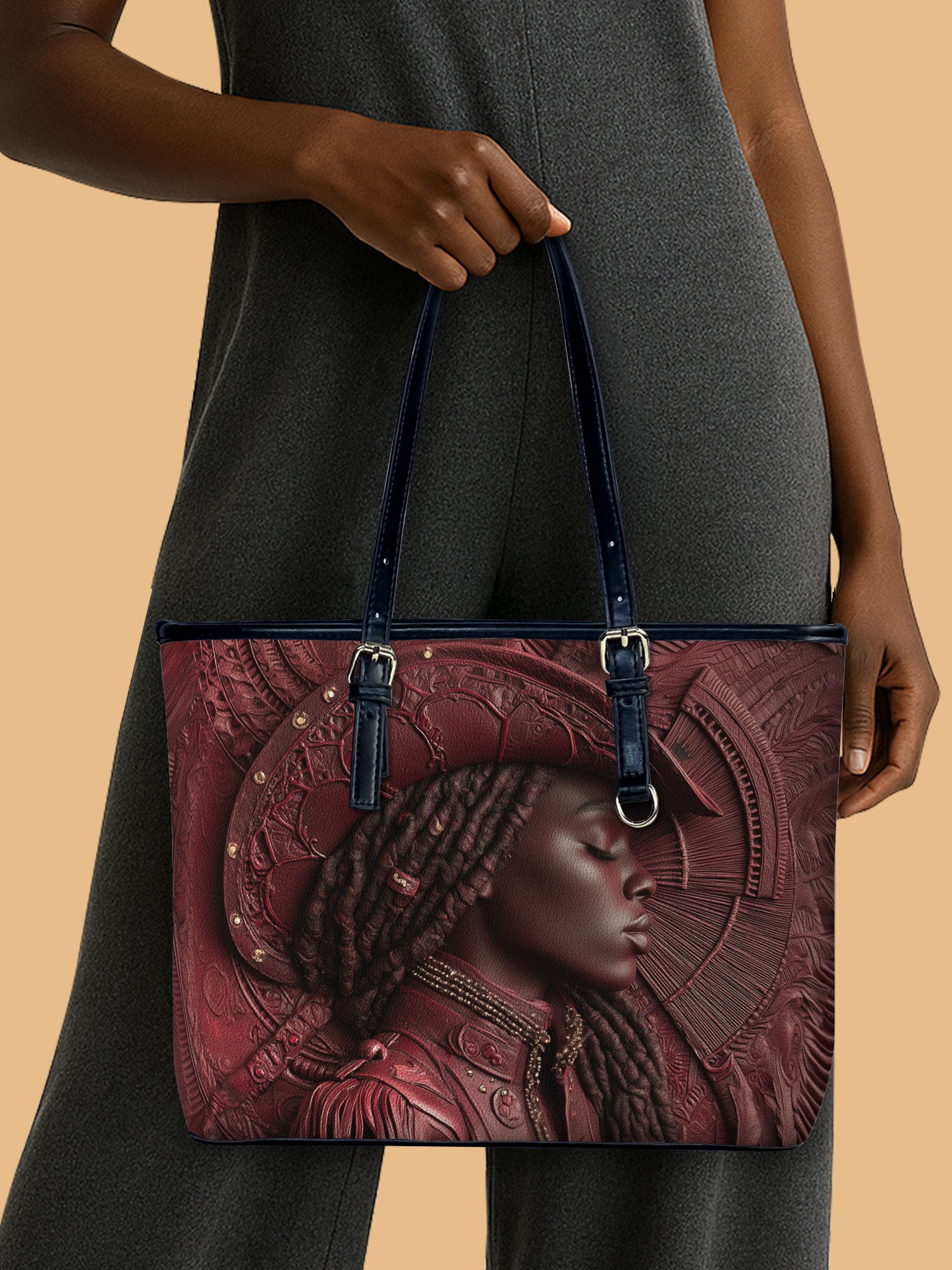 Dust & Glory Leather Bucket Bag QR0TD469