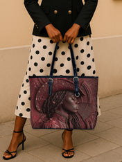 Dust & Glory Leather Bucket Bag QR0TD469