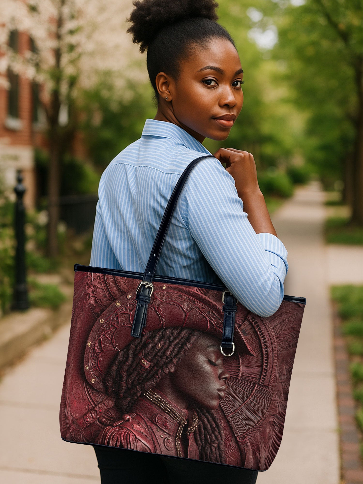 Dust & Glory Leather Bucket Bag QR0TD469