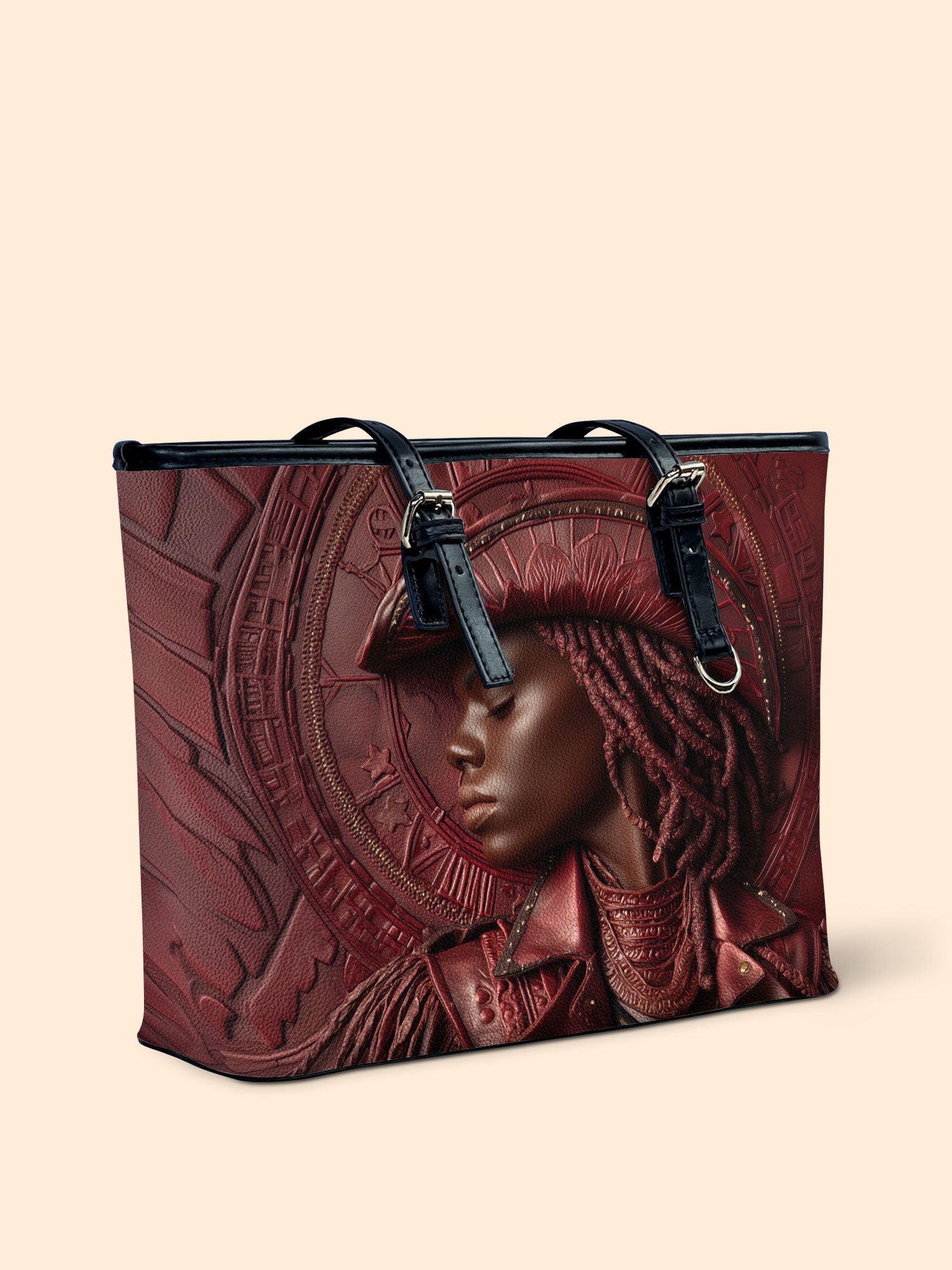 Golden Spur Leather Bucket Bag QR0TD472