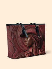 Golden Spur Leather Bucket Bag QR0TD472