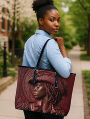 Golden Spur Leather Bucket Bag QR0TD472