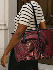 Golden Spur Leather Bucket Bag QR0TD472