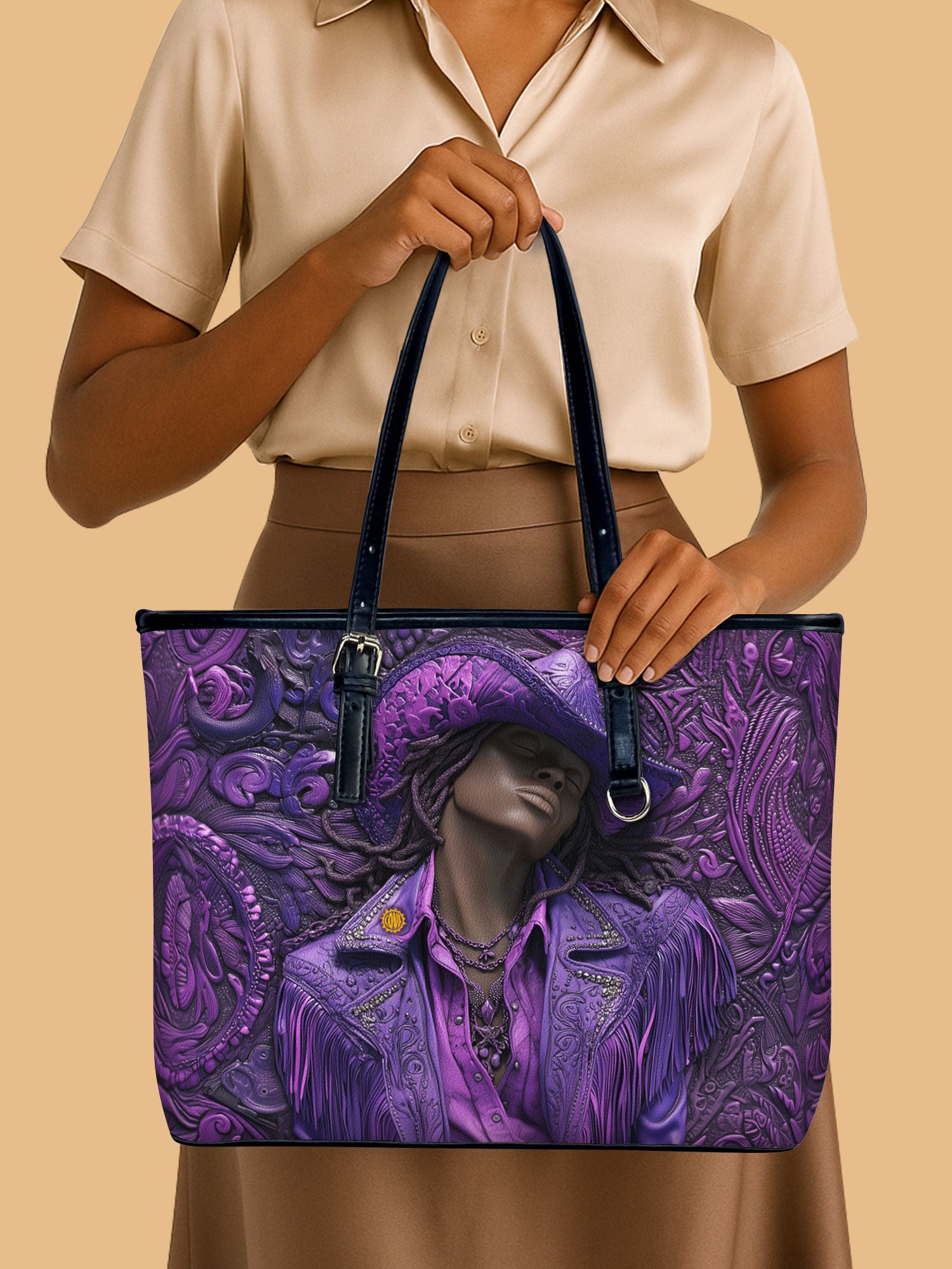 Whiskey Wind Leather Bucket Bag QR0TD463