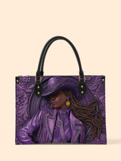 Bronze Horizon Premium Leather Handbag QR0TD458