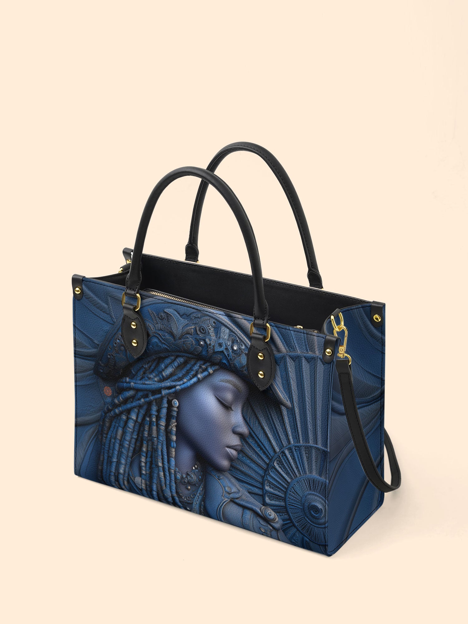 Cowgirl Noir Premium Leather Handbag QR0TD467