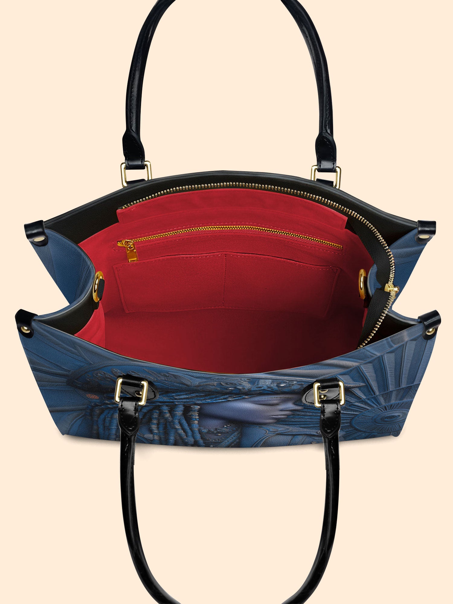 Cowgirl Noir Premium Leather Handbag QR0TD467