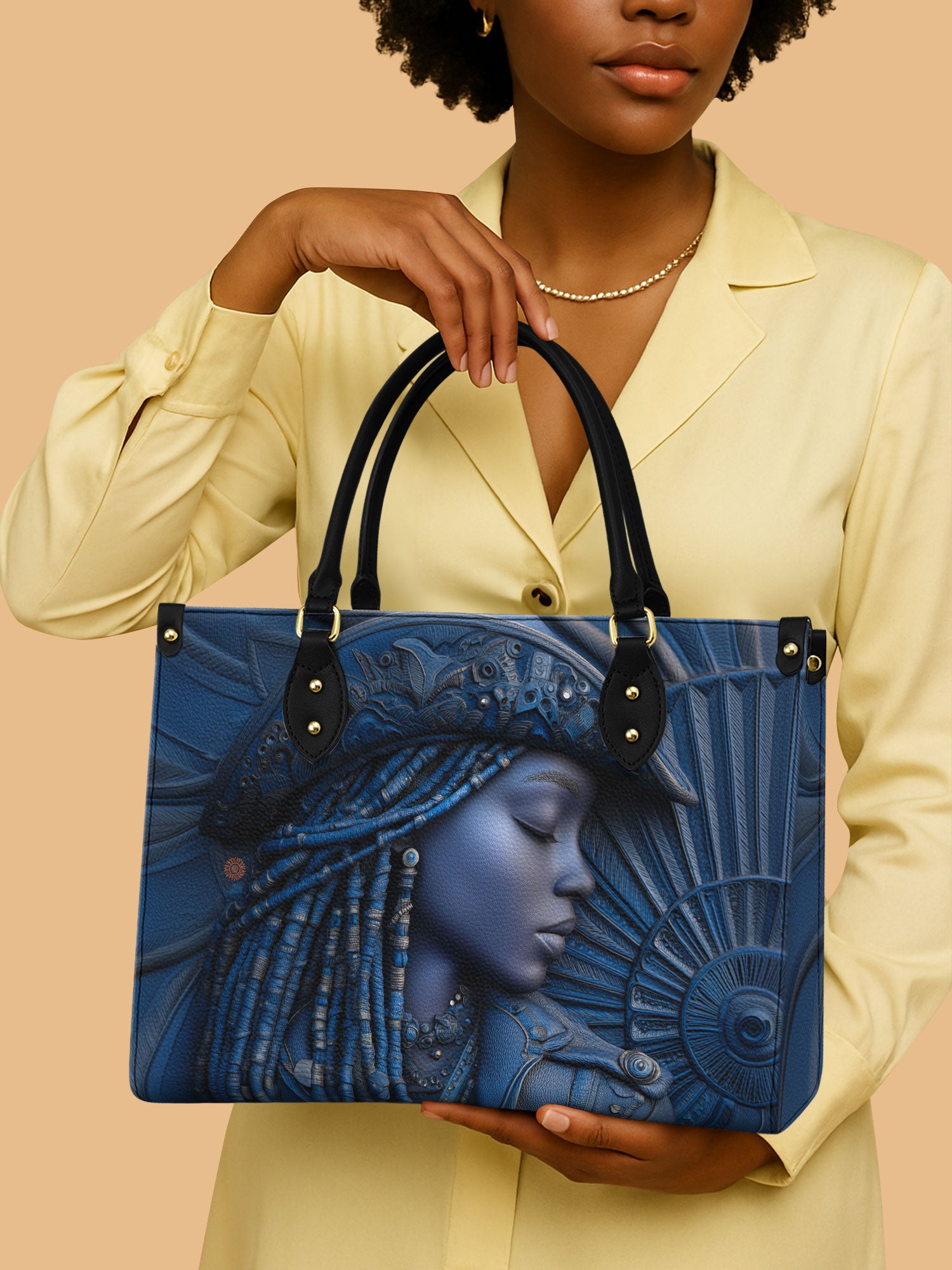 Cowgirl Noir Premium Leather Handbag QR0TD467