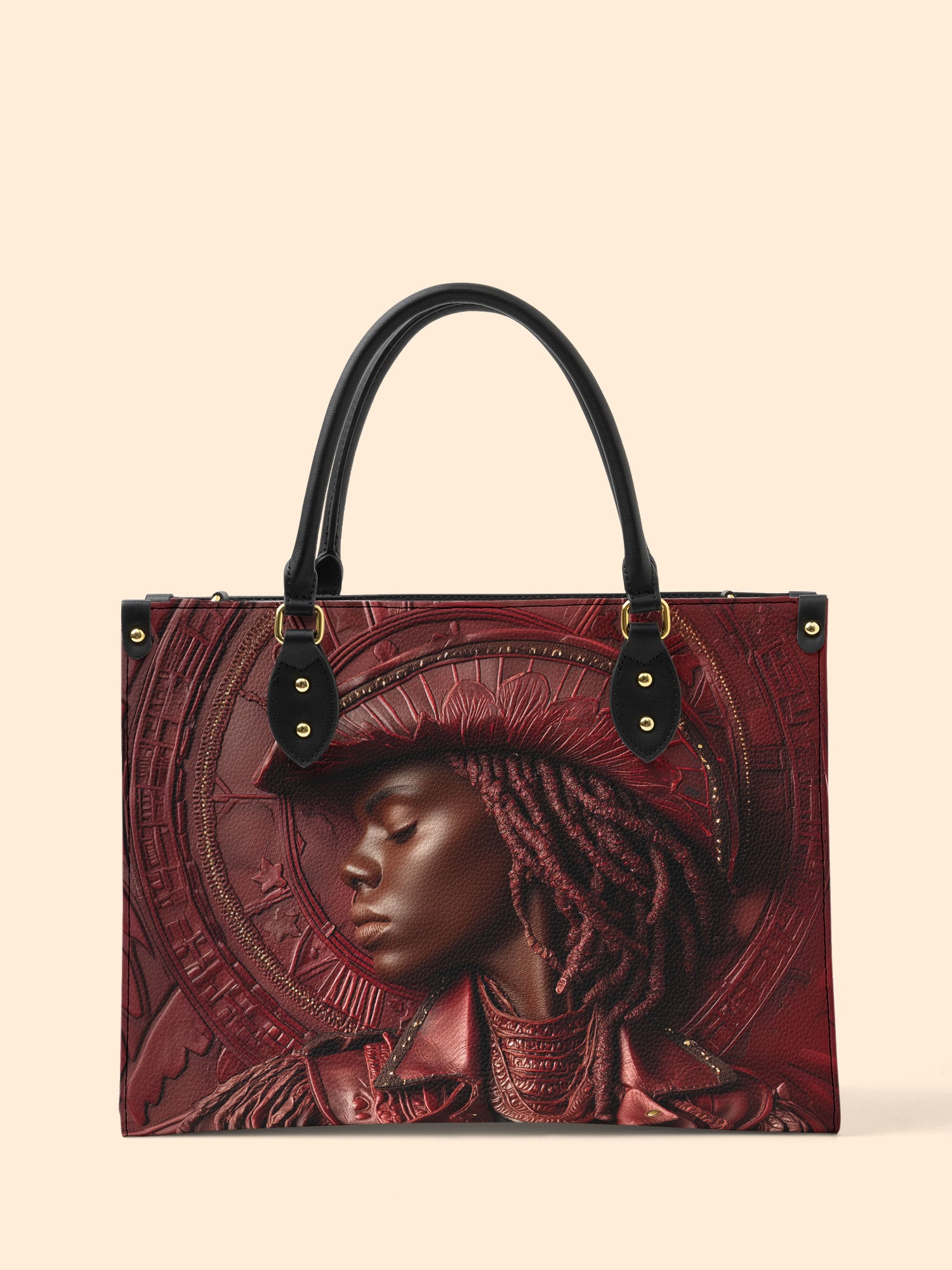 Golden Spur Premium Leather Handbag QR0TD473