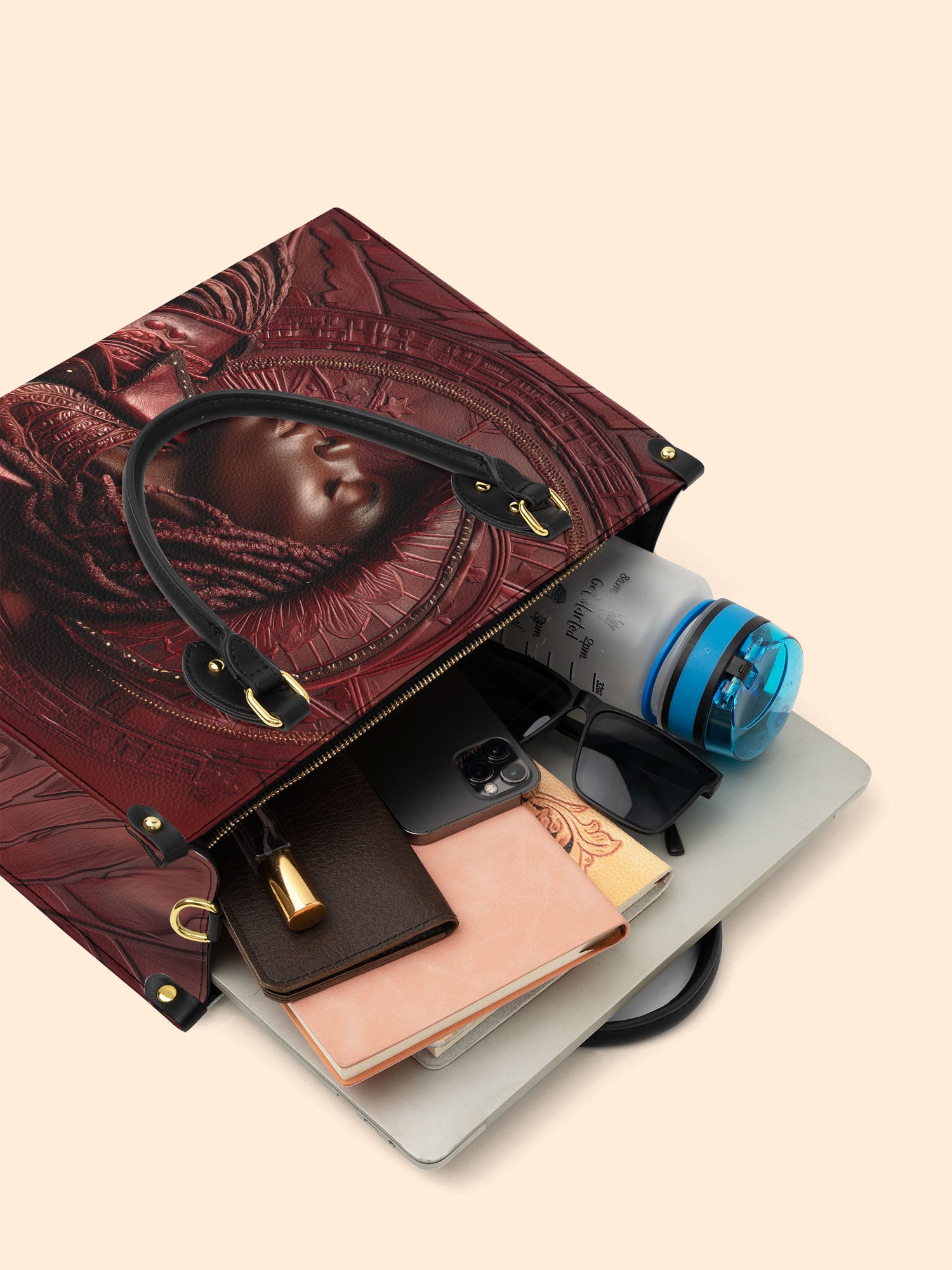 Golden Spur Premium Leather Handbag QR0TD473