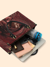 Golden Spur Premium Leather Handbag QR0TD473