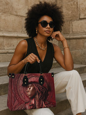 Golden Spur Premium Leather Handbag QR0TD473