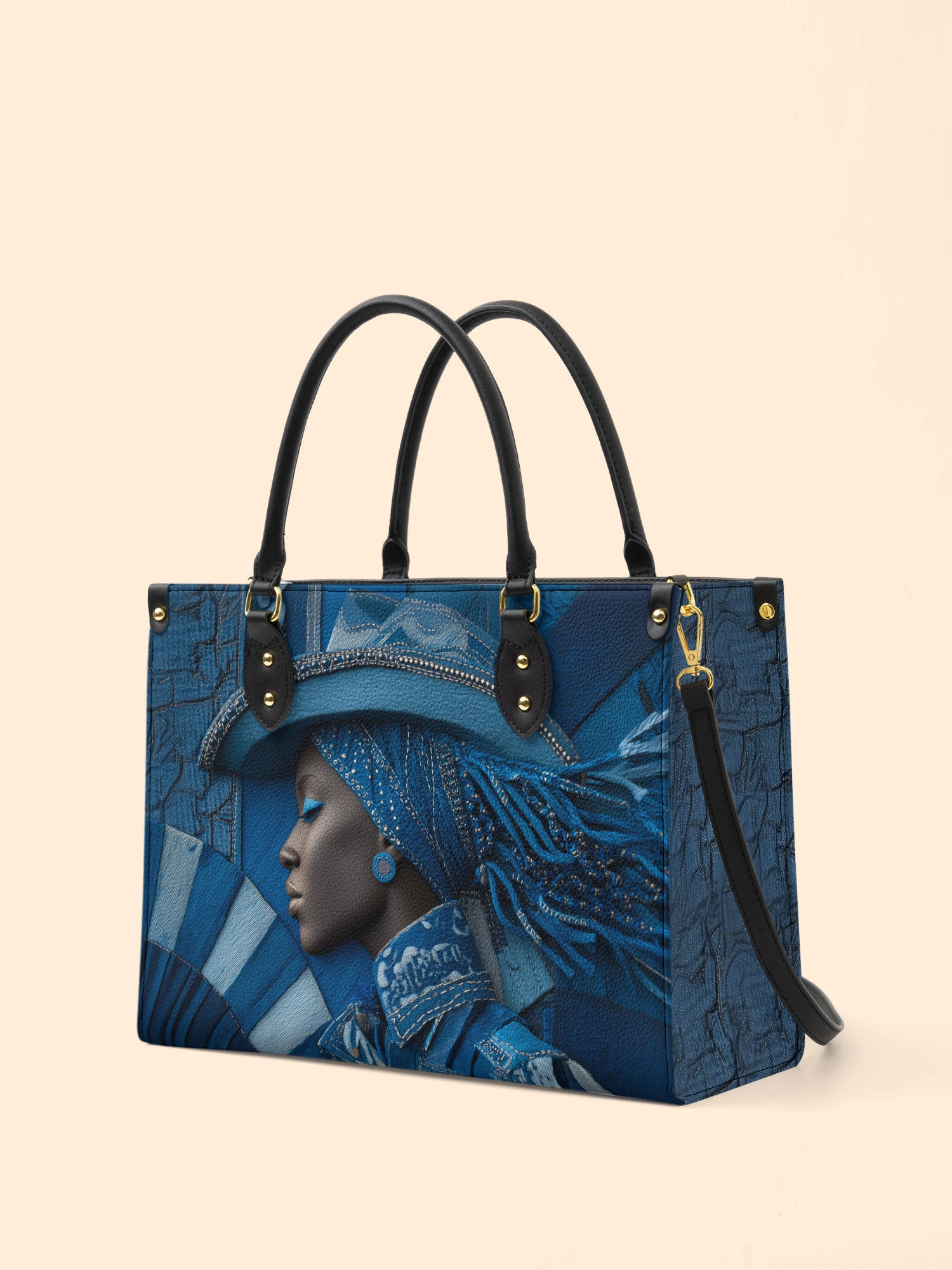 Savanna Wrangler Premium Leather Handbag QR0TD476