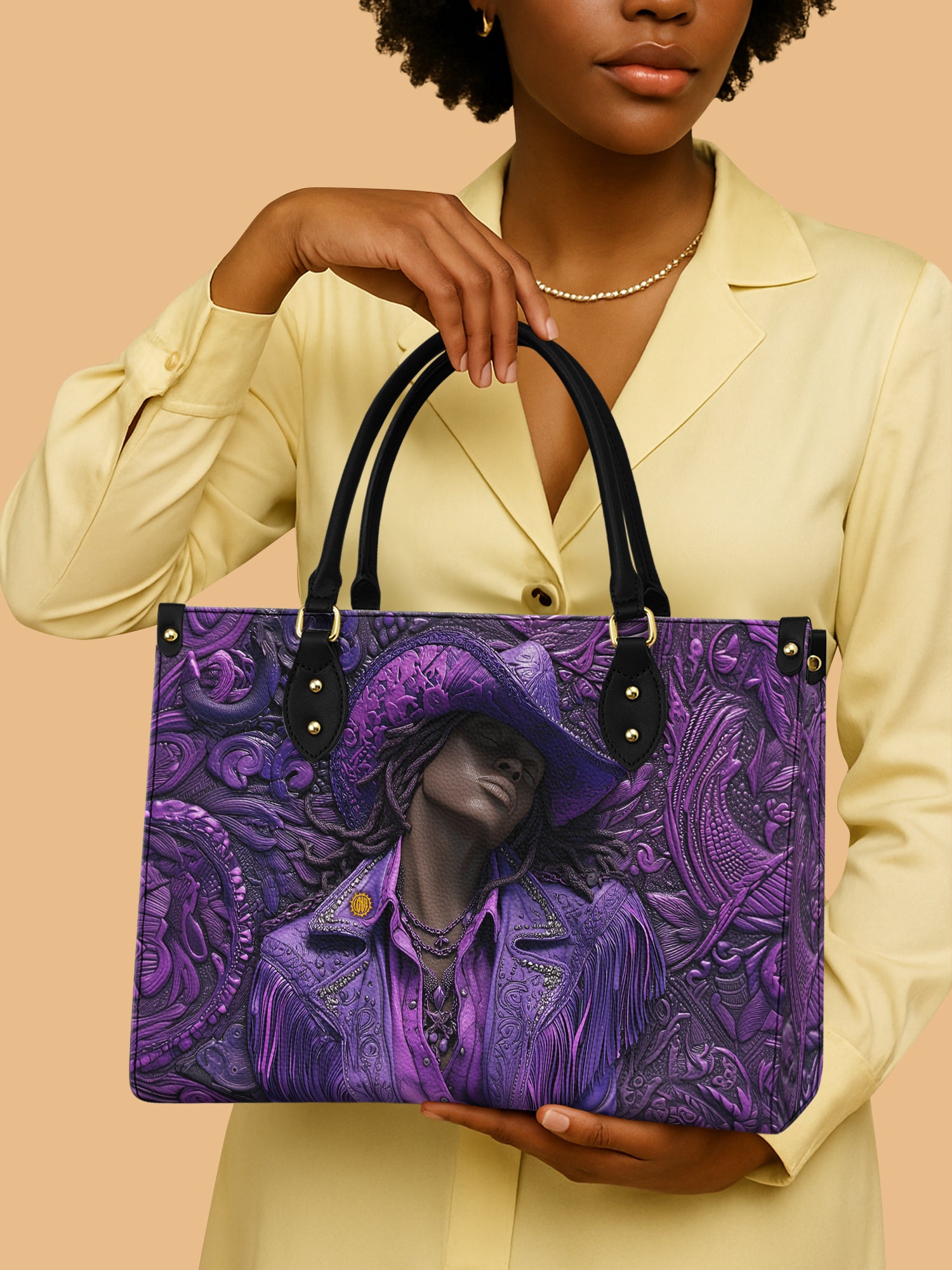 Whiskey Wind Premium Leather Handbag QR0TD464