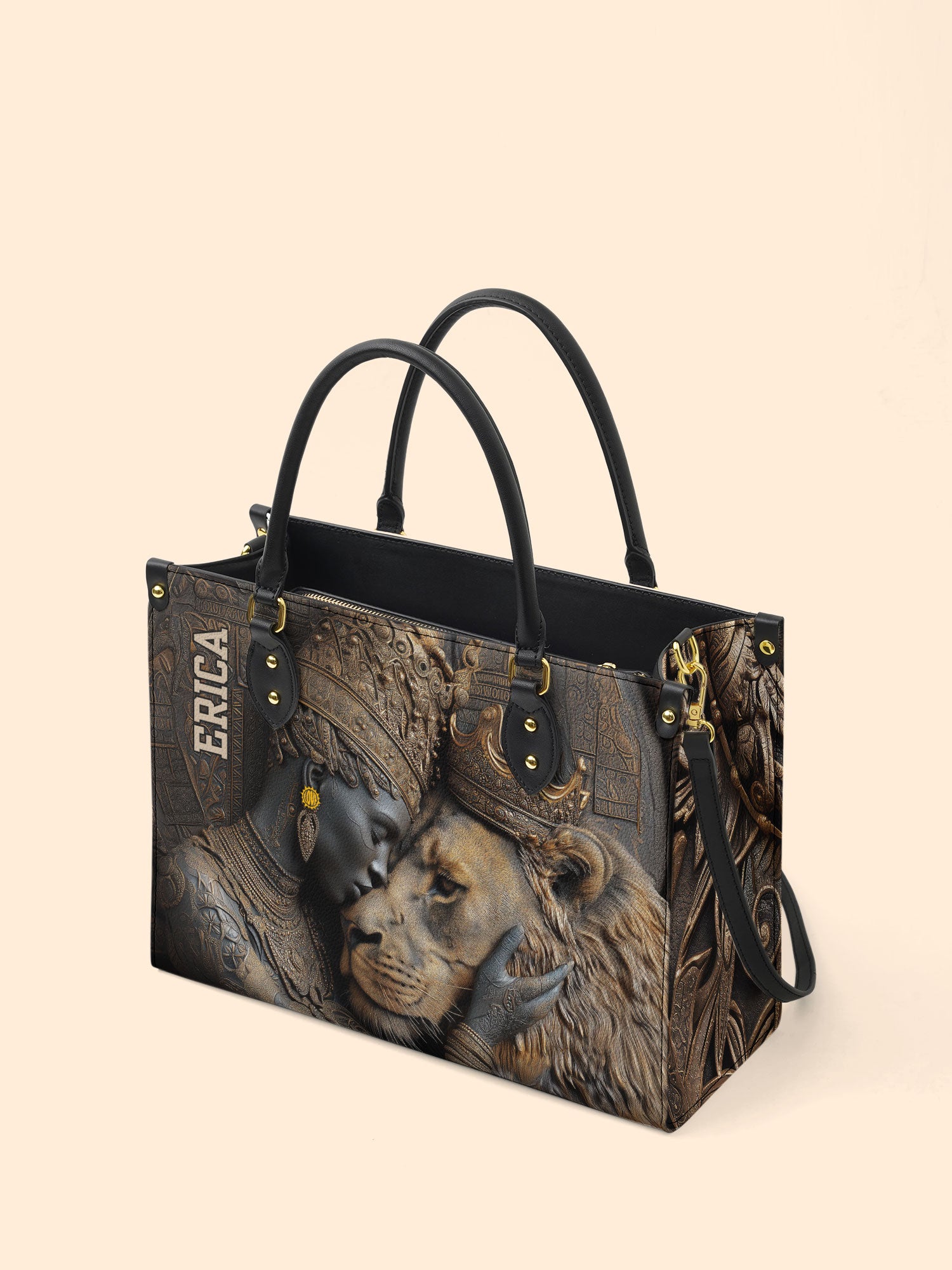 Desert Empress Premium Leather Handbag
