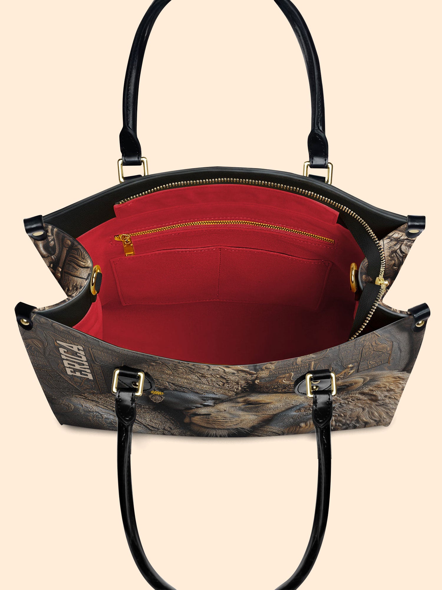 Desert Empress Premium Leather Handbag