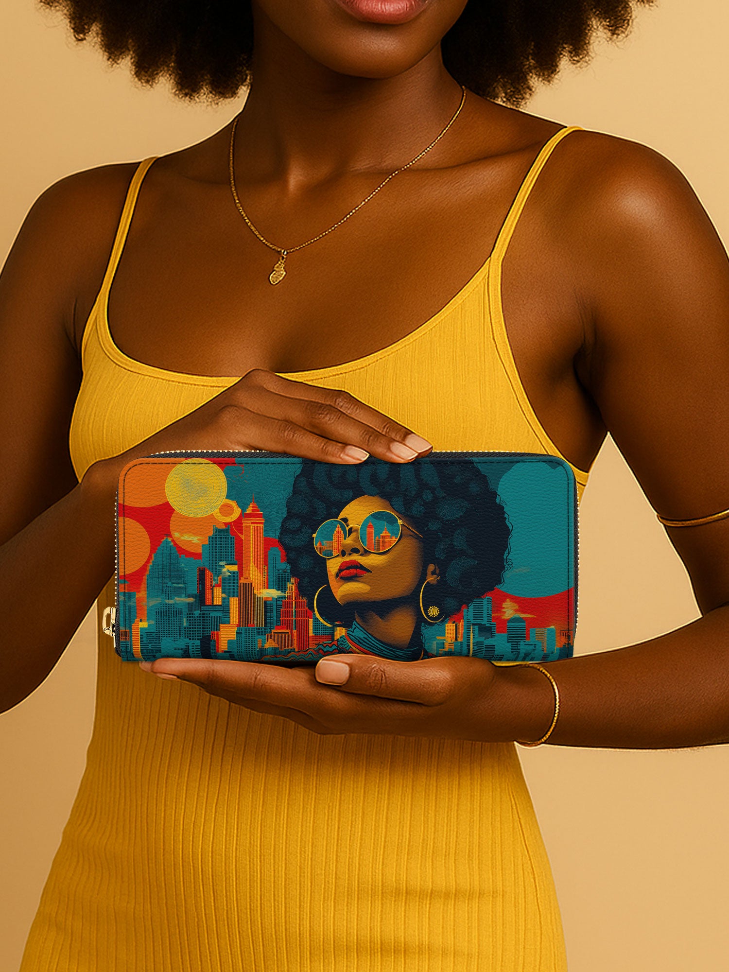 Atlanta Noir Muse Slimline Zippy Wallet QR0TV267