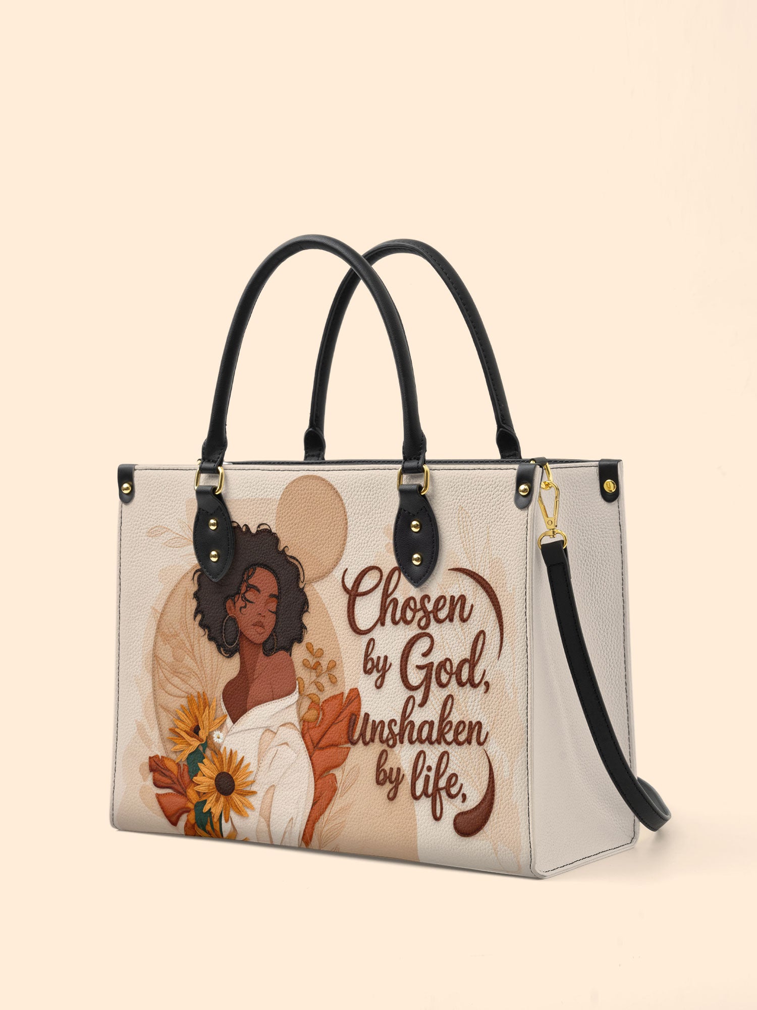 Chosen by God Premium Leather Handbag QR0HH206