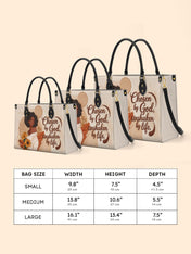 Chosen by God Premium Leather Handbag QR0HH206