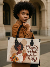 Chosen by God Premium Leather Handbag QR0HH206