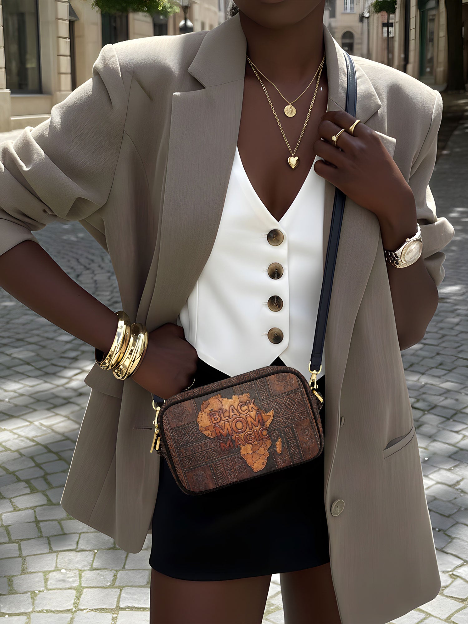 Motherland Grace Boxy Crossbody Bag QR0XD1046