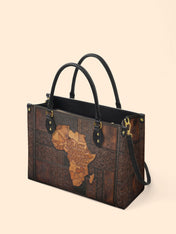 Black Mom Magic Premium Leather Handbag QR0XD1047