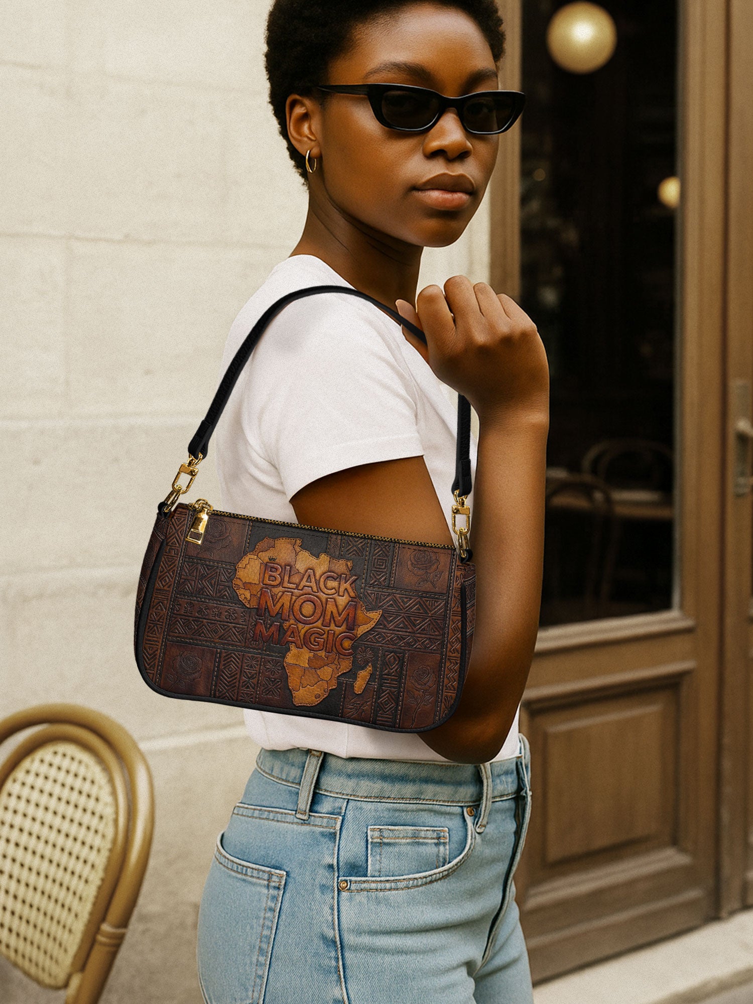 Motherland Grace Classic Zip Pochette QR0XD1046