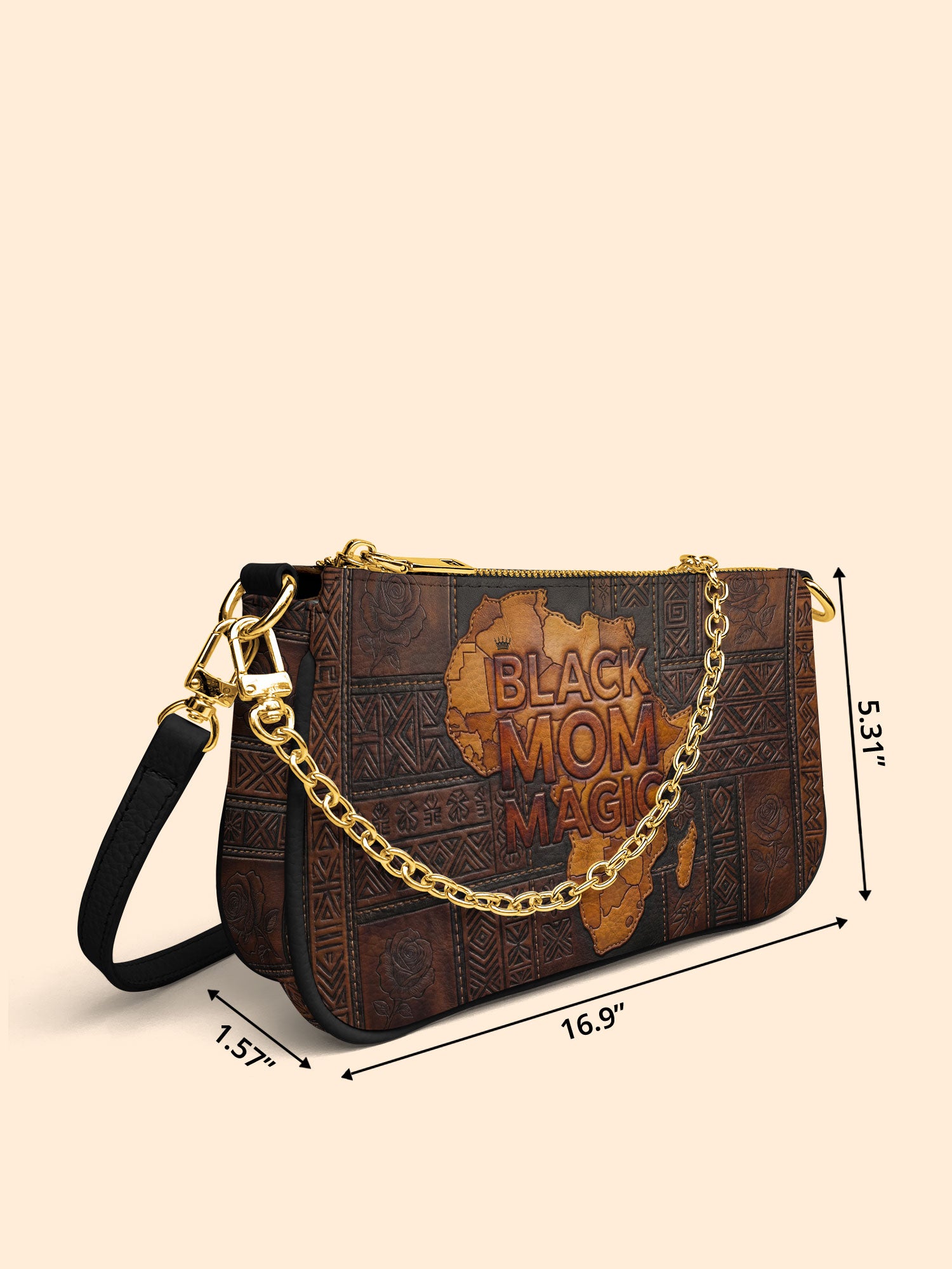 Motherland Grace Classic Zip Pochette QR0XD1046