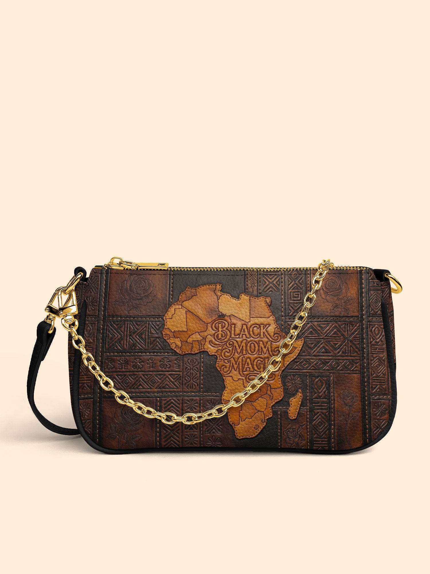 Black Mom Magic Classic Zip Pochette QR0XD1047