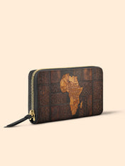 Black Mom Magic Slimline Zippy Wallet QR0XD1047