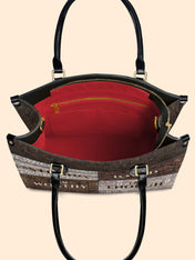 I Am Premium Leather Handbag QR0HH208