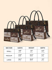 I Am Premium Leather Handbag QR0HH208