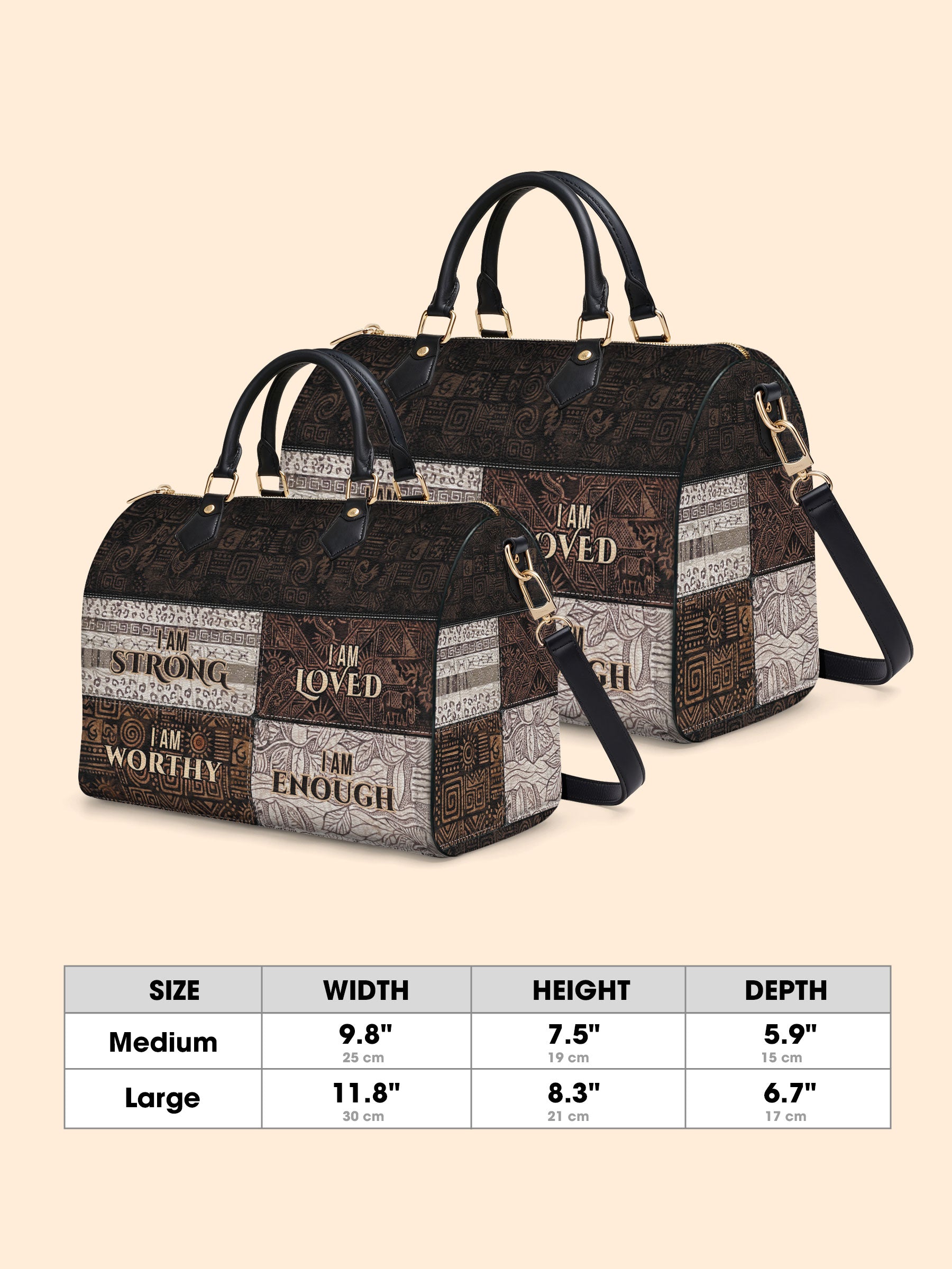 I Am Leather Boston Bag QR0HH208