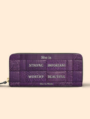 Rooted Mama Slimline Zippy Wallet QR0TD663