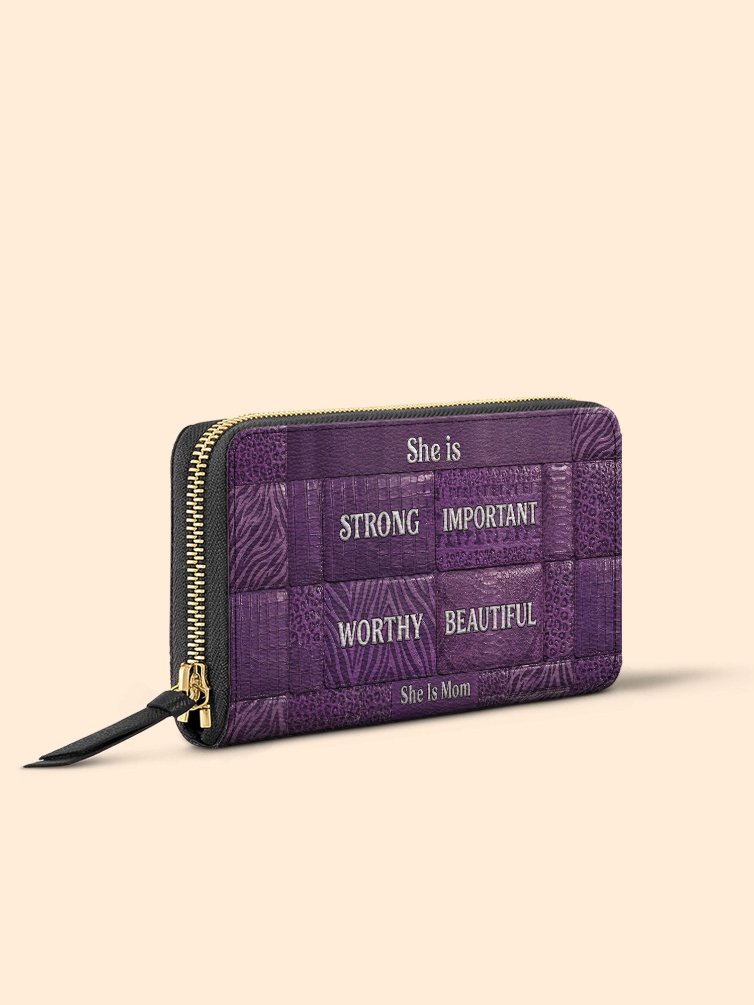 Rooted Mama Slimline Zippy Wallet QR0TD663