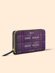 Rooted Mama Slimline Zippy Wallet QR0TD663