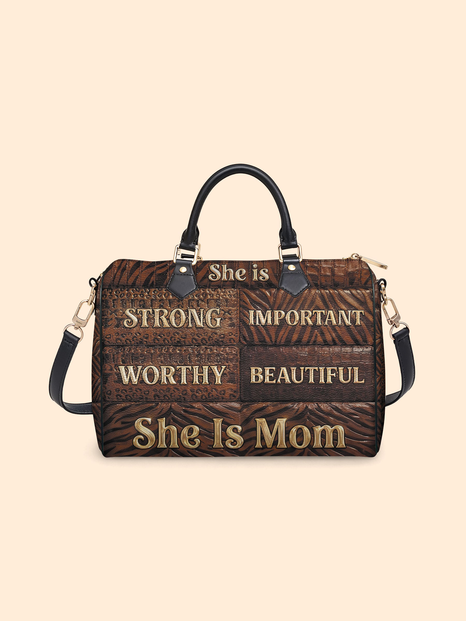 Legacy Mama Leather Boston Bag QR0TD664