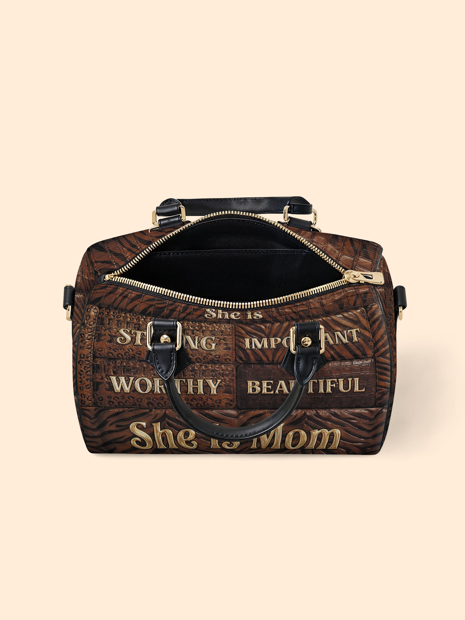 Legacy Mama Leather Boston Bag QR0TD664