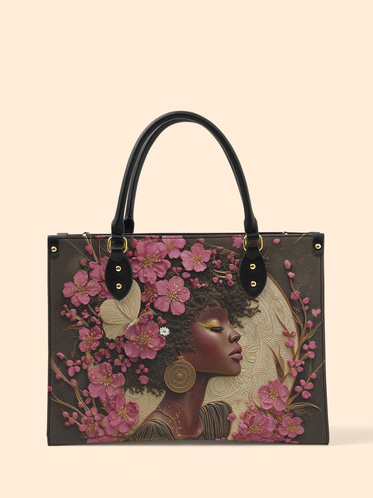 Addis Ababa Premium Leather Handbag QR0HH017