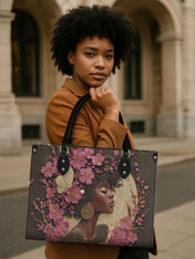 Addis Ababa Premium Leather Handbag QR0HH017