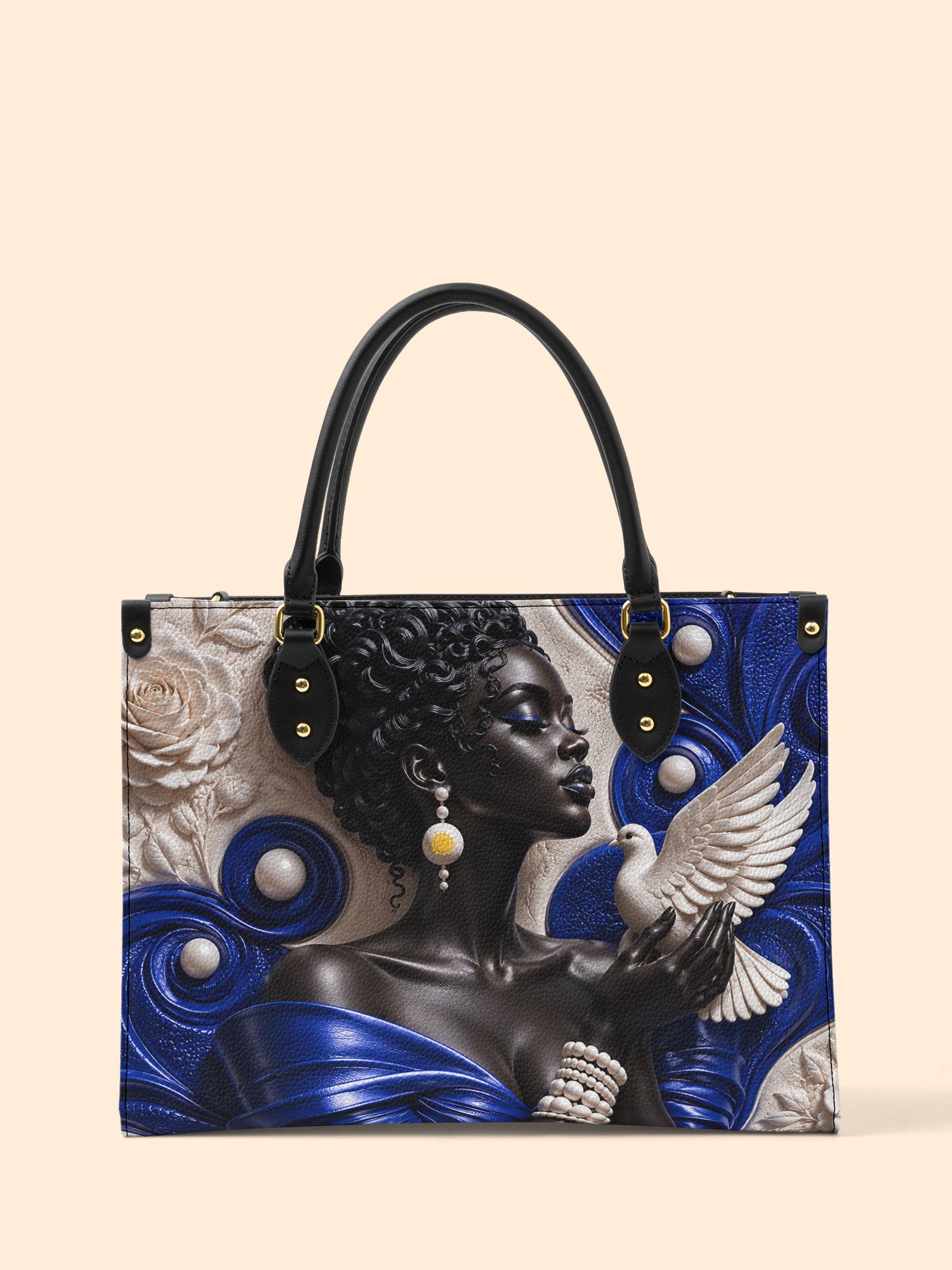 Royal Serene Premium Leather Handbag QR0HH213