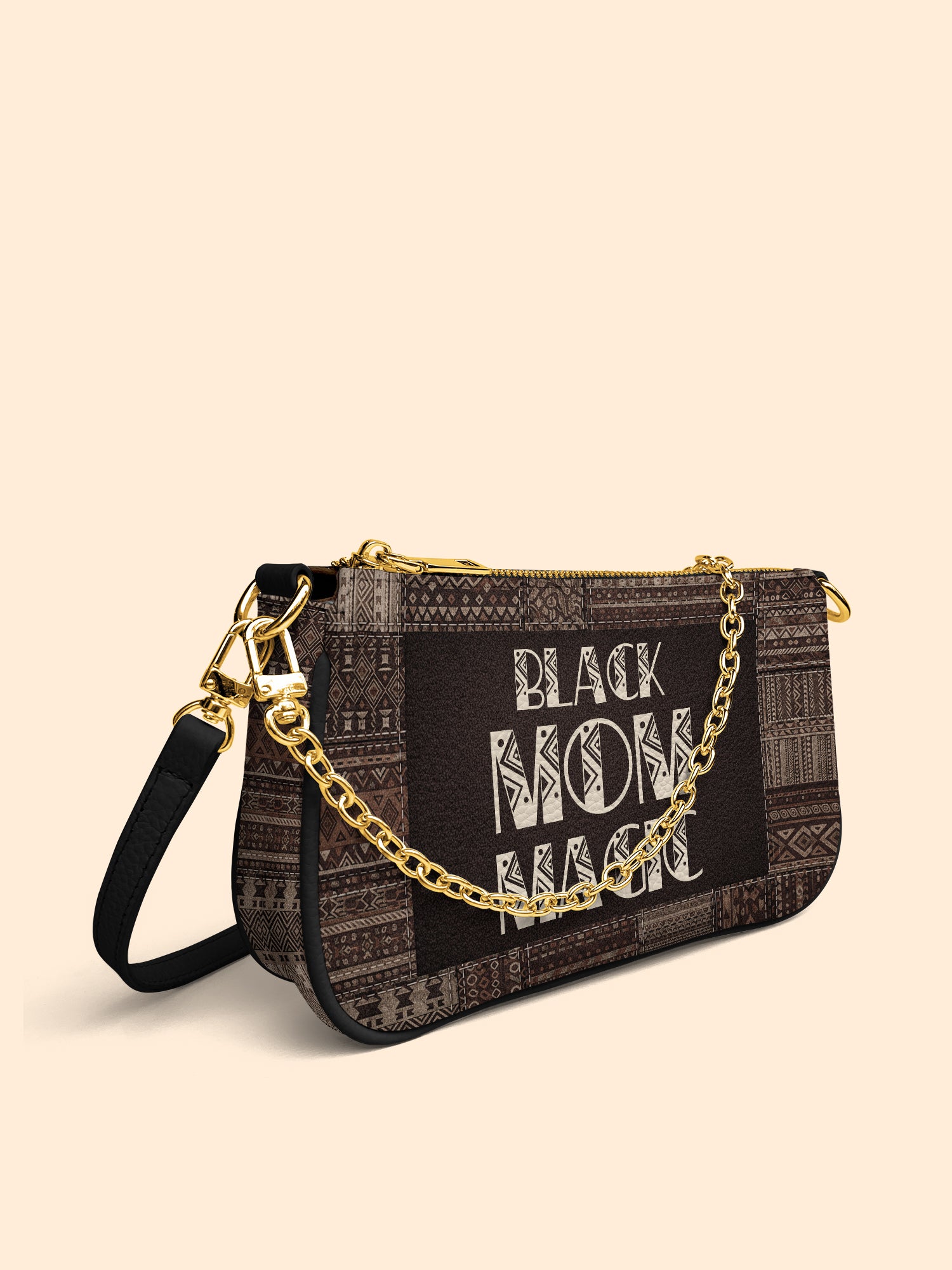 Black Mom Magic Zip Pochette QR0HH205