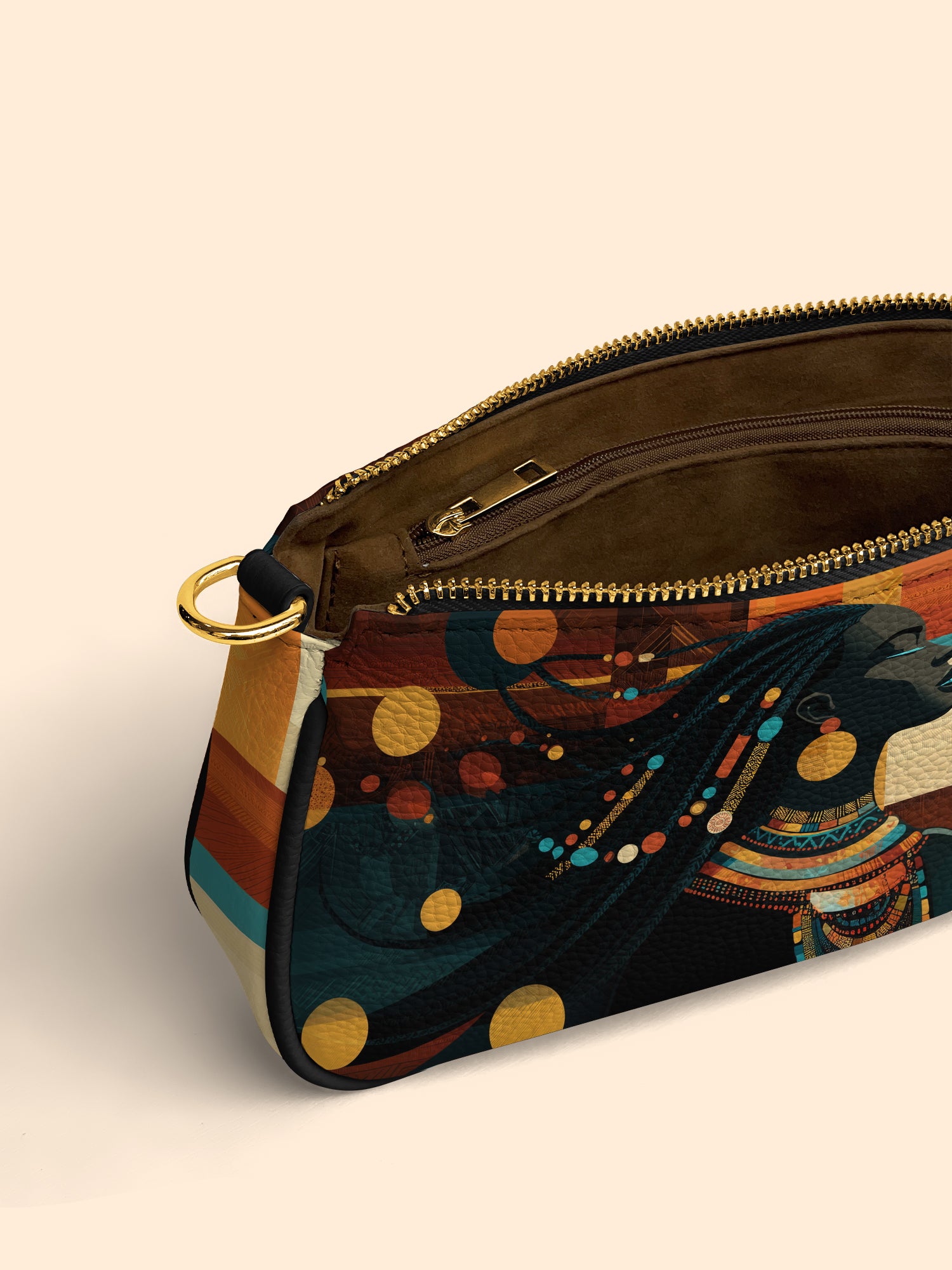 Ebony Horizon Classic Zip Pochette QR0TV180