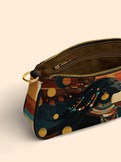 Ebony Horizon Classic Zip Pochette QR0TV180