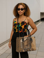 Mahogany Rider Premium Leather Handbag QR0TD503