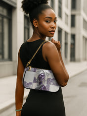 Amethyst Crown Classic Zip Pochette QR0TD437