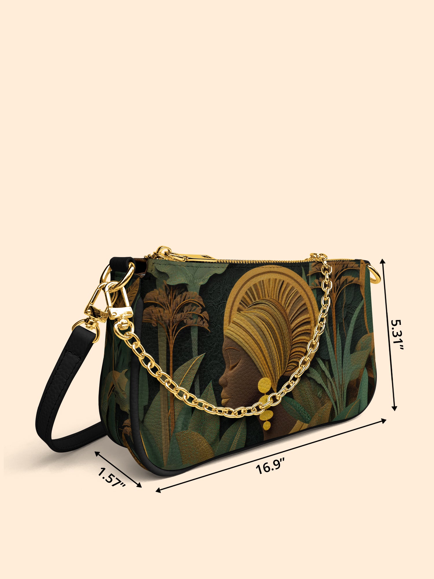 Enchanted Tropics Classic Zip Pochette QR0HH124