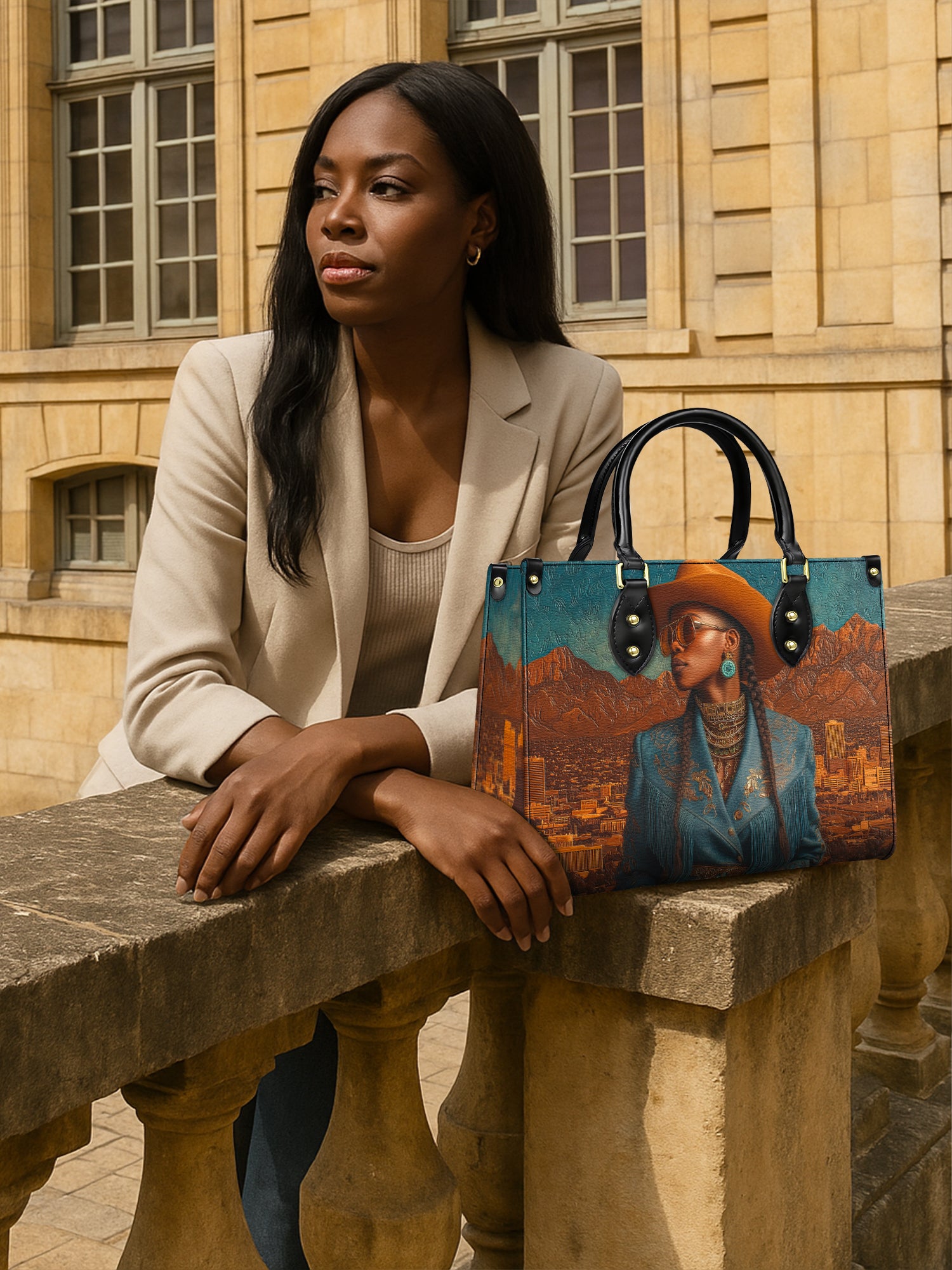 El Paso Spirit Premium Leather Handbag QR0HH203