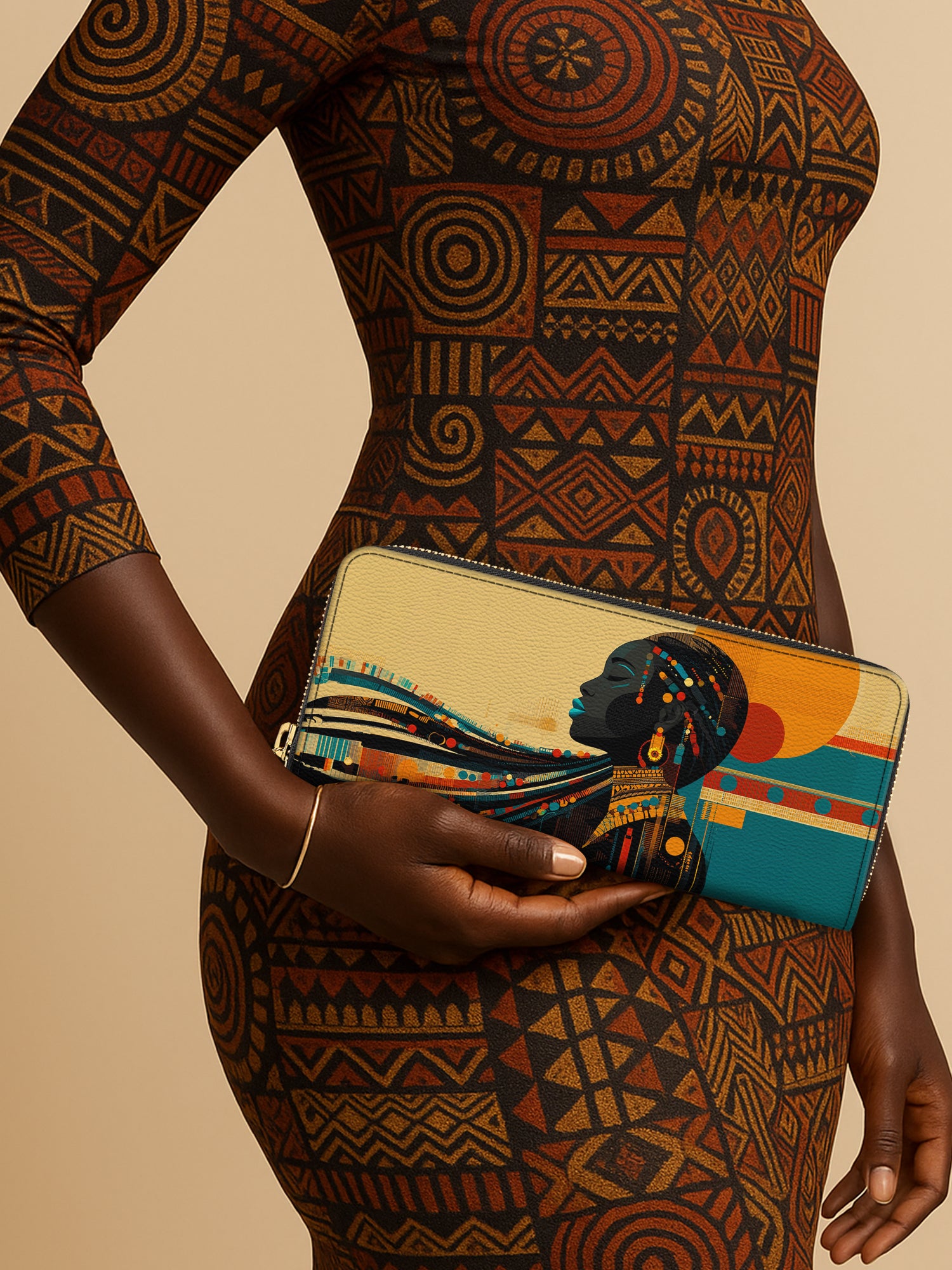 Spirit Of Sahara Slimline Zippy Wallet QR0TV188