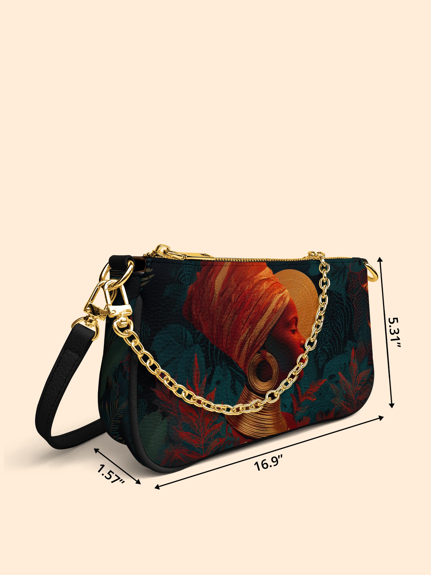 Crimson Empress Classic Zip Pochette QR0HH123